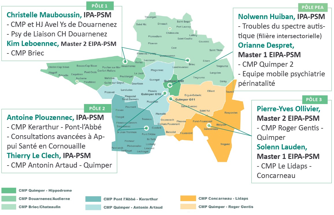 Répartition IPA EPSM